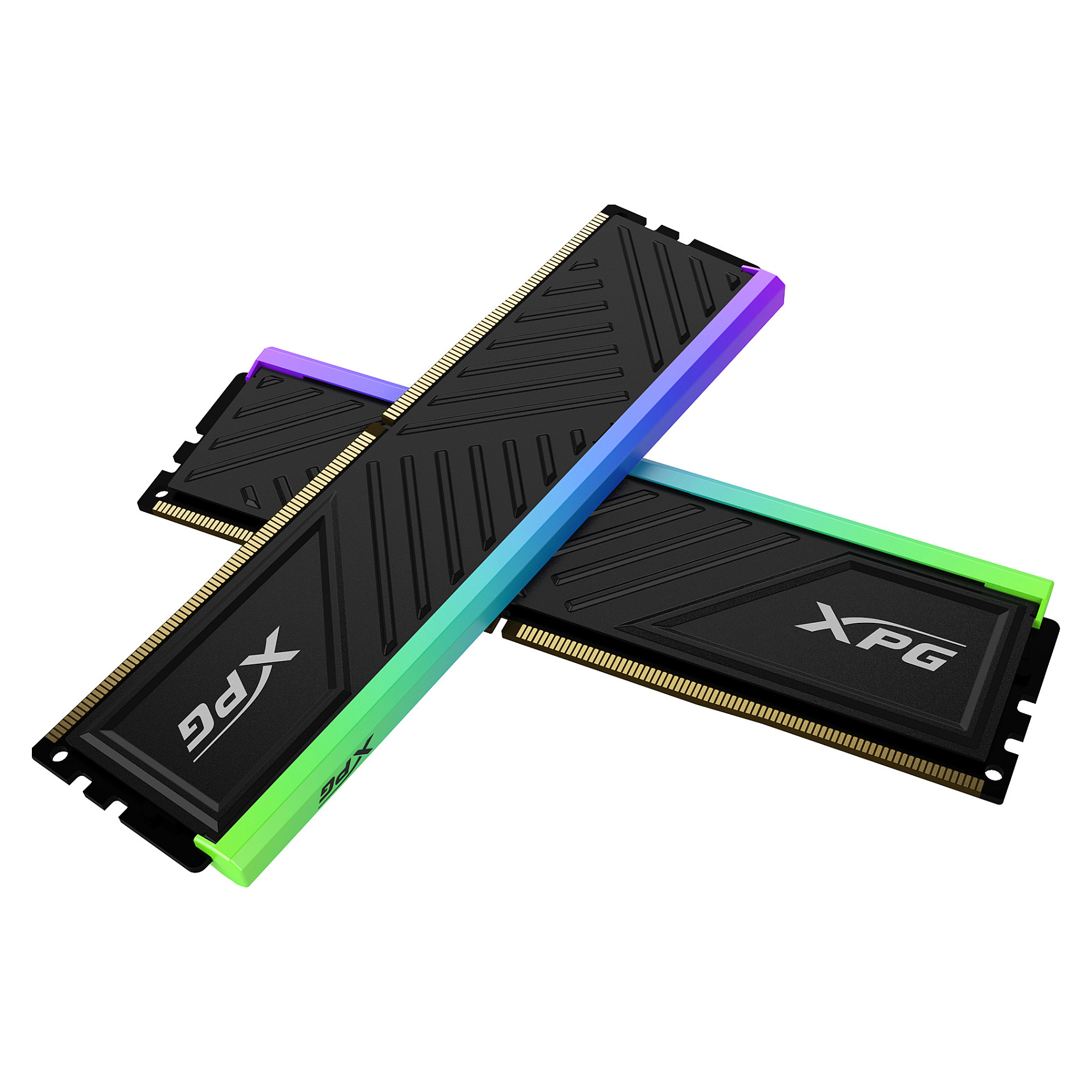 32GB ADATA DIMM 3200 (2x 16 GB) Dual-Kit (black, AX4U320016G16A-DTBKD35G, XPG Spectrix D35G, INTEL XMP) CL16