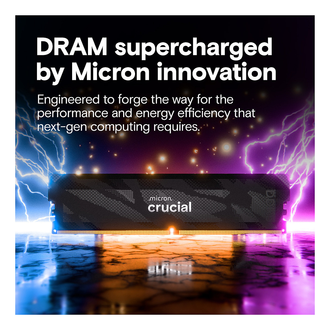 Crucial Pro 6400 Kit 32GB 2x16GB UDIMM CL32 B Overclocking