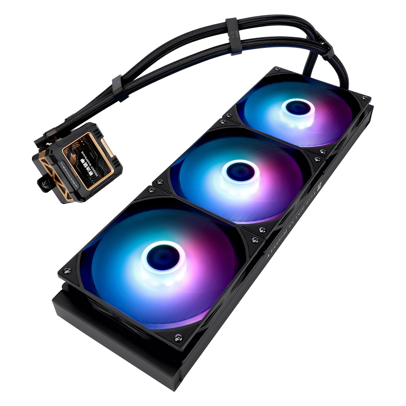 K Thermalright Frozen Warframe Water Cooling, ARGB - 420mm, black