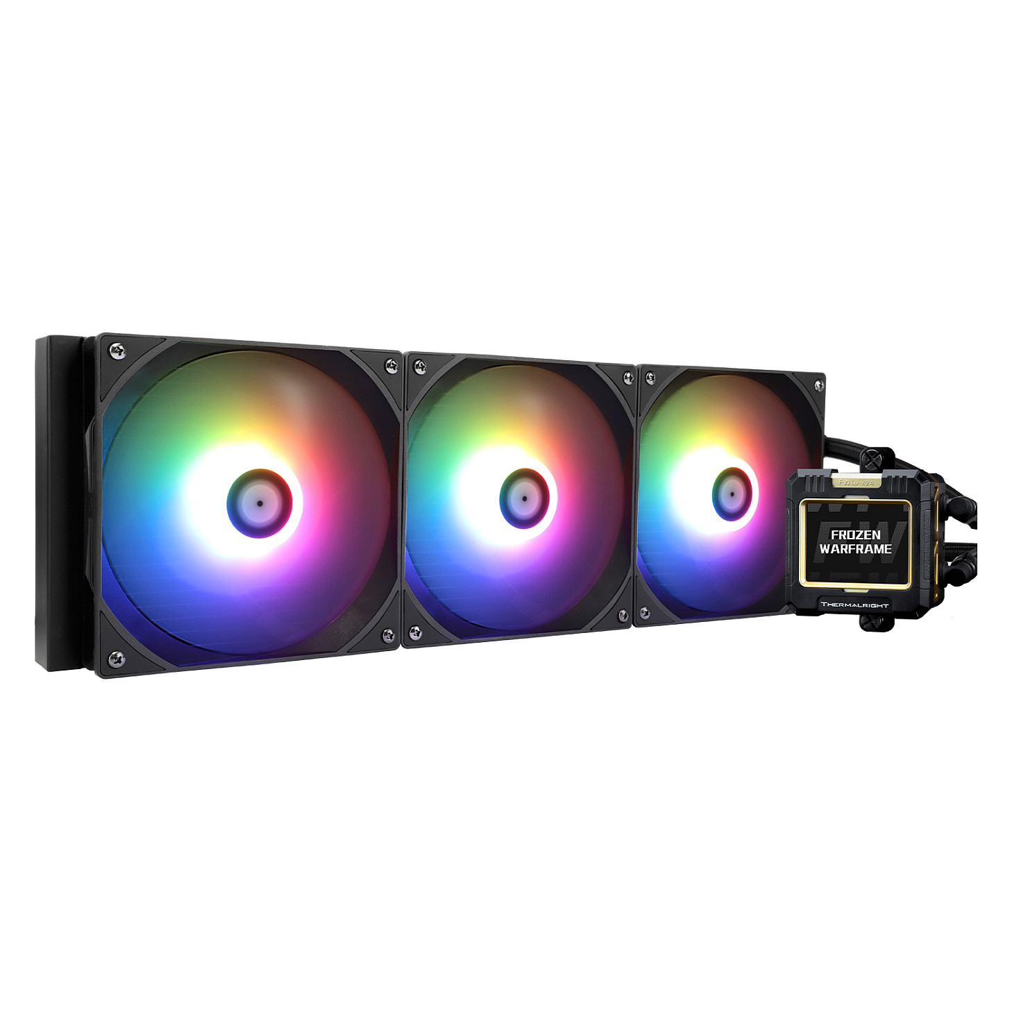 K Thermalright Frozen Warframe Water Cooling, ARGB - 420mm, black