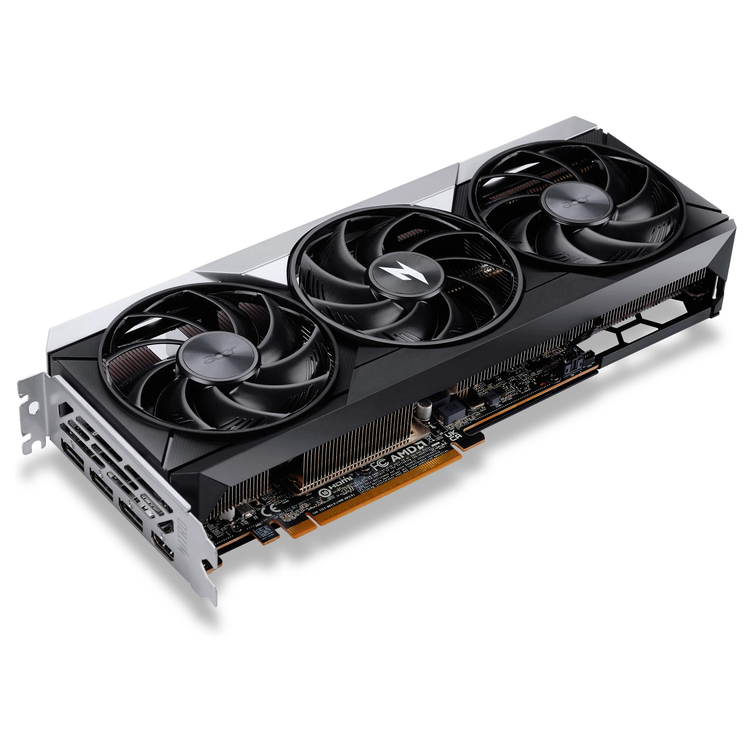 RX 9070 XT 16GB Acer Nitro Radeon OC GDDR6 3 Fan