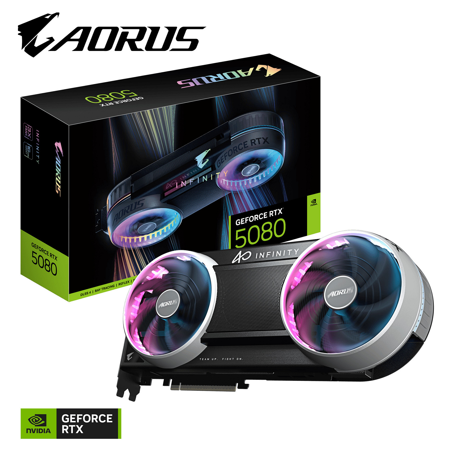 RTX 5080 16GB GIGABYTE AORUS INFINITY GDDR7