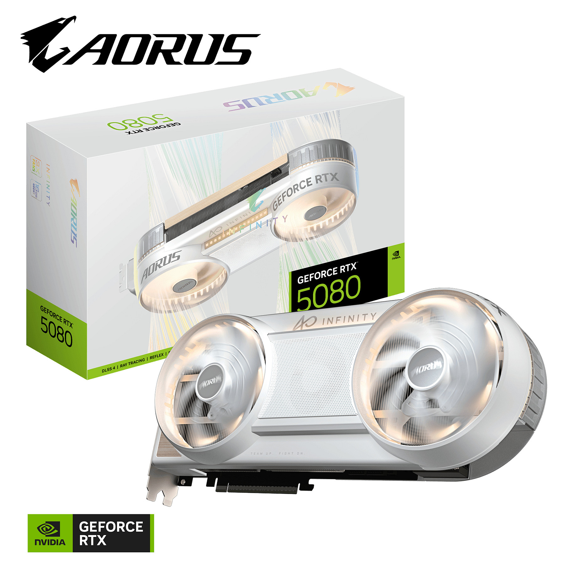 RTX 5080 16GB GIGABYTE AORUSIF WD-16GD 1.0 GDDR7