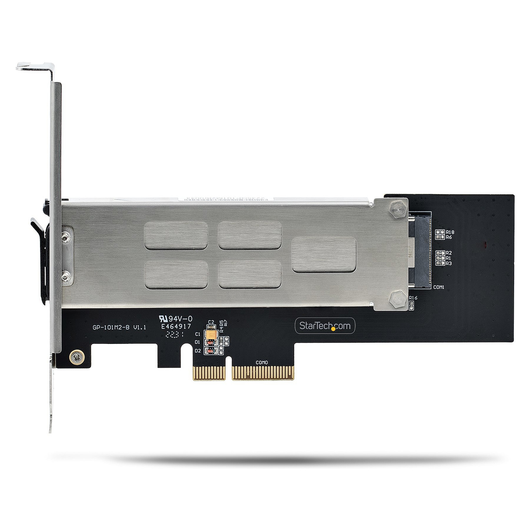 M.2 NVMe Wechselrahmen for PCIe x4 M2 PCIe Adapterkarte for M.2 SSD, werkzeuglose Installation PCIe Hot-Swap