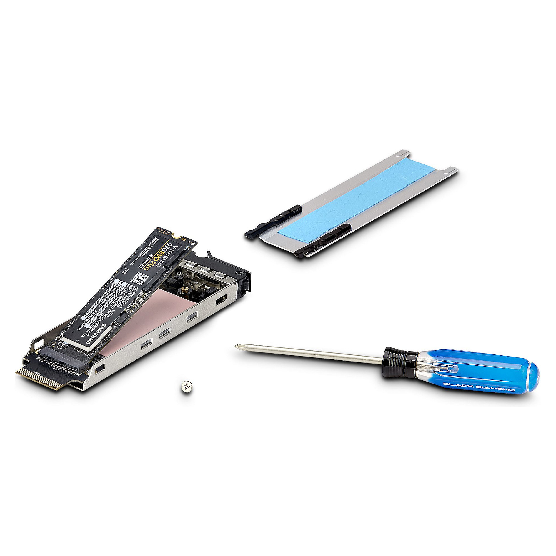 M.2 NVMe Wechselrahmen for PCIe x4 M2 PCIe Adapterkarte for M.2 SSD, werkzeuglose Installation PCIe Hot-Swap