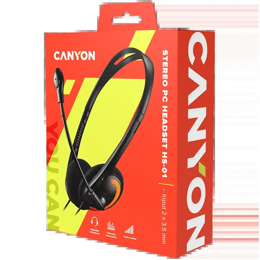 CANYON Stereo PC Headset HS-01