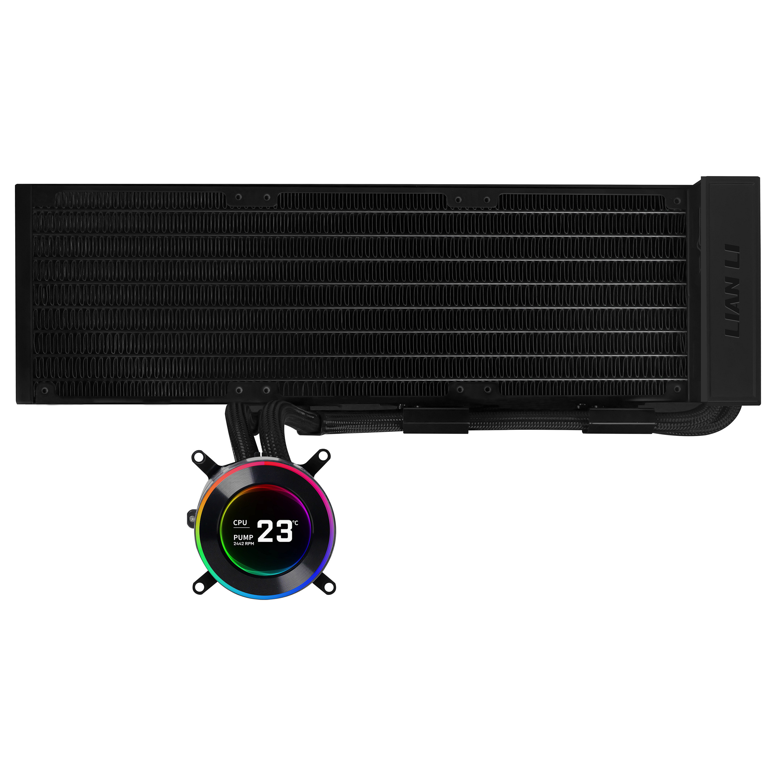 K Lian Li HYDROSHIFT II LCD-C 360N | AiO-Water Cooling
