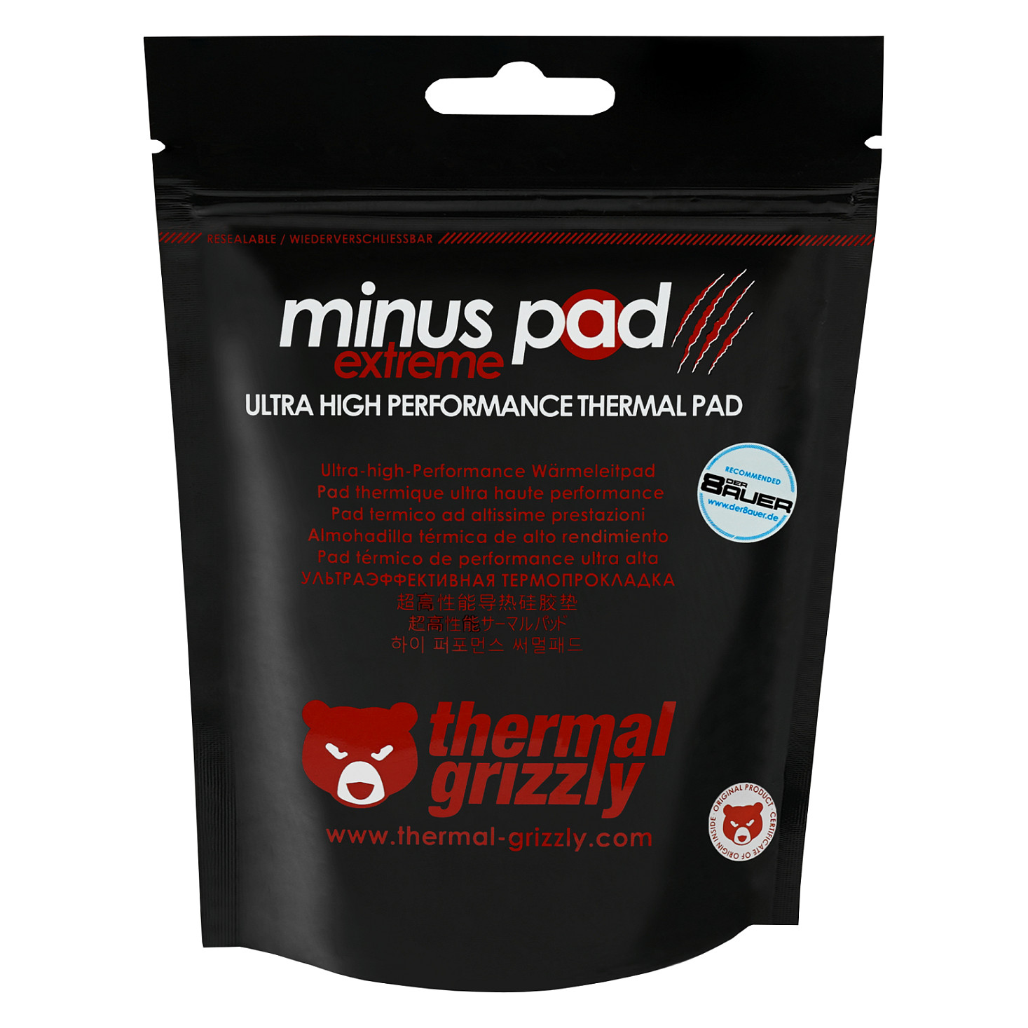 K Minus Pad Extreme 120x20x2.0 blue pink