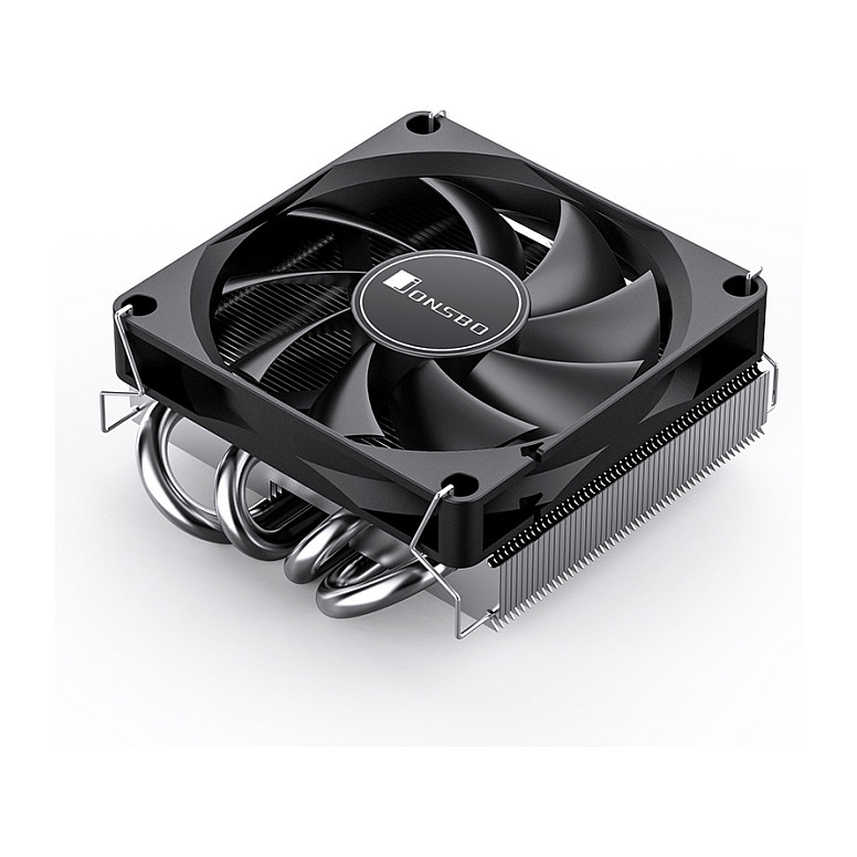 K Jonsbo HP-400S CPU-Cooler, Top Blower, low Profile, 40mm Height - 90mm, black