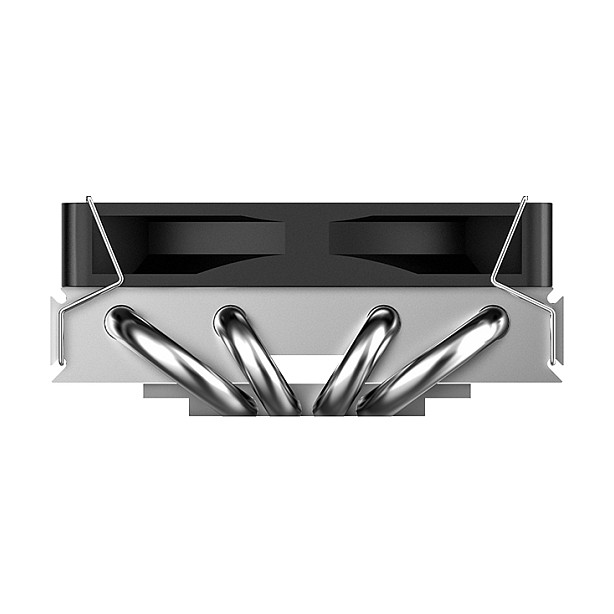 K Jonsbo HP-400S CPU-Cooler, Top Blower, low Profile, 40mm Height - 90mm, black