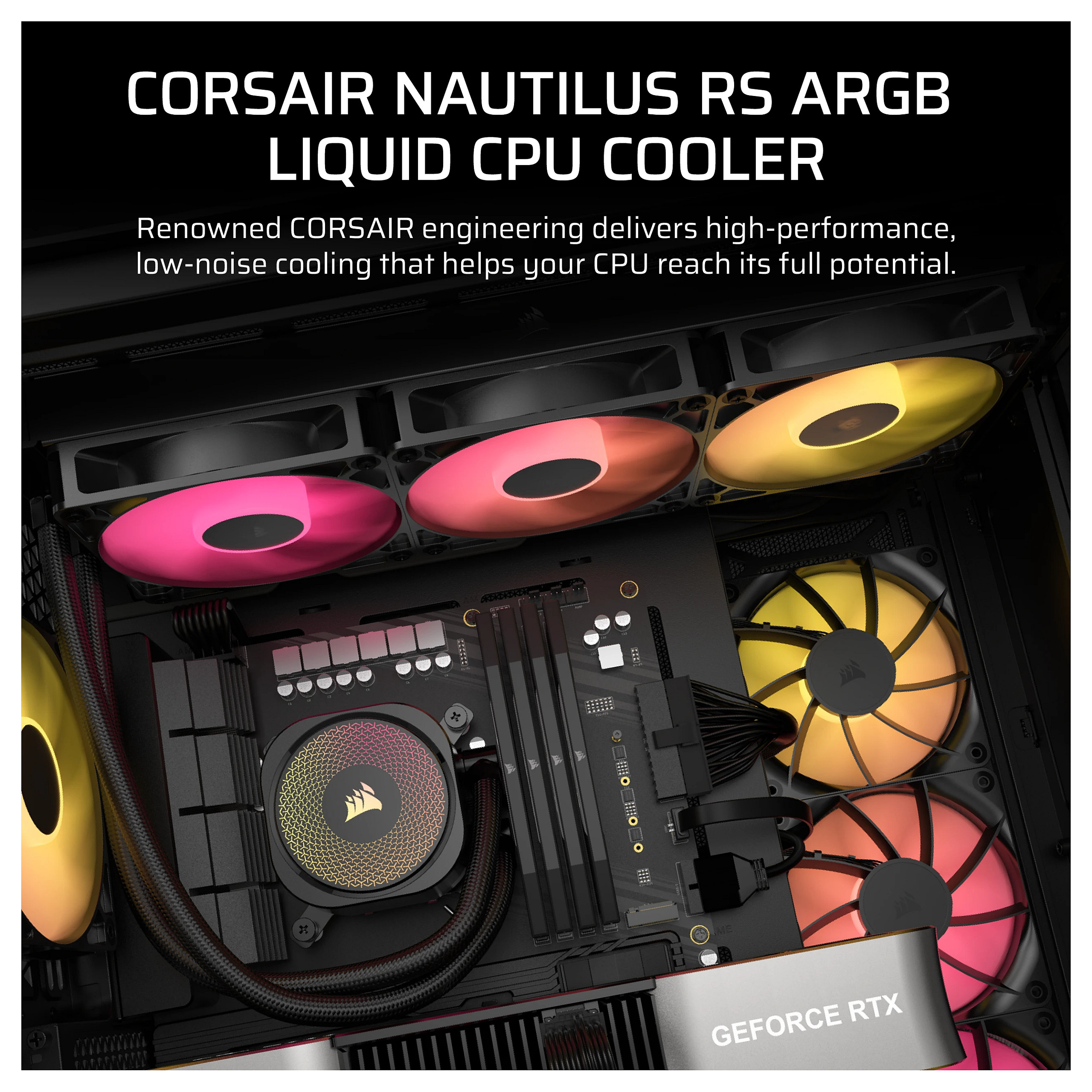 K CORSAIR Nautilus 360 RS ARGB Processor Liquid Cooling System