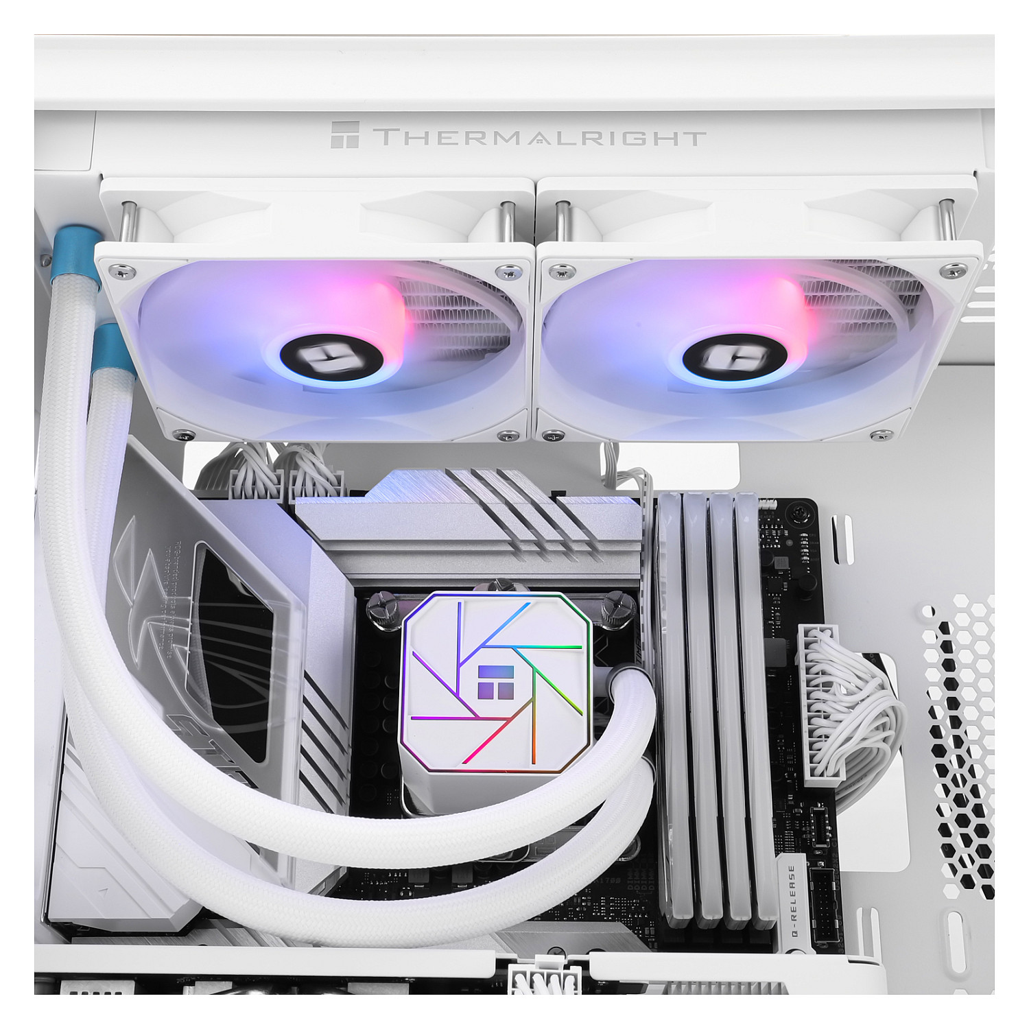 K Kit Watercooling AIO Thermalright Aqua Elite V3 RGB - 240mm (White)