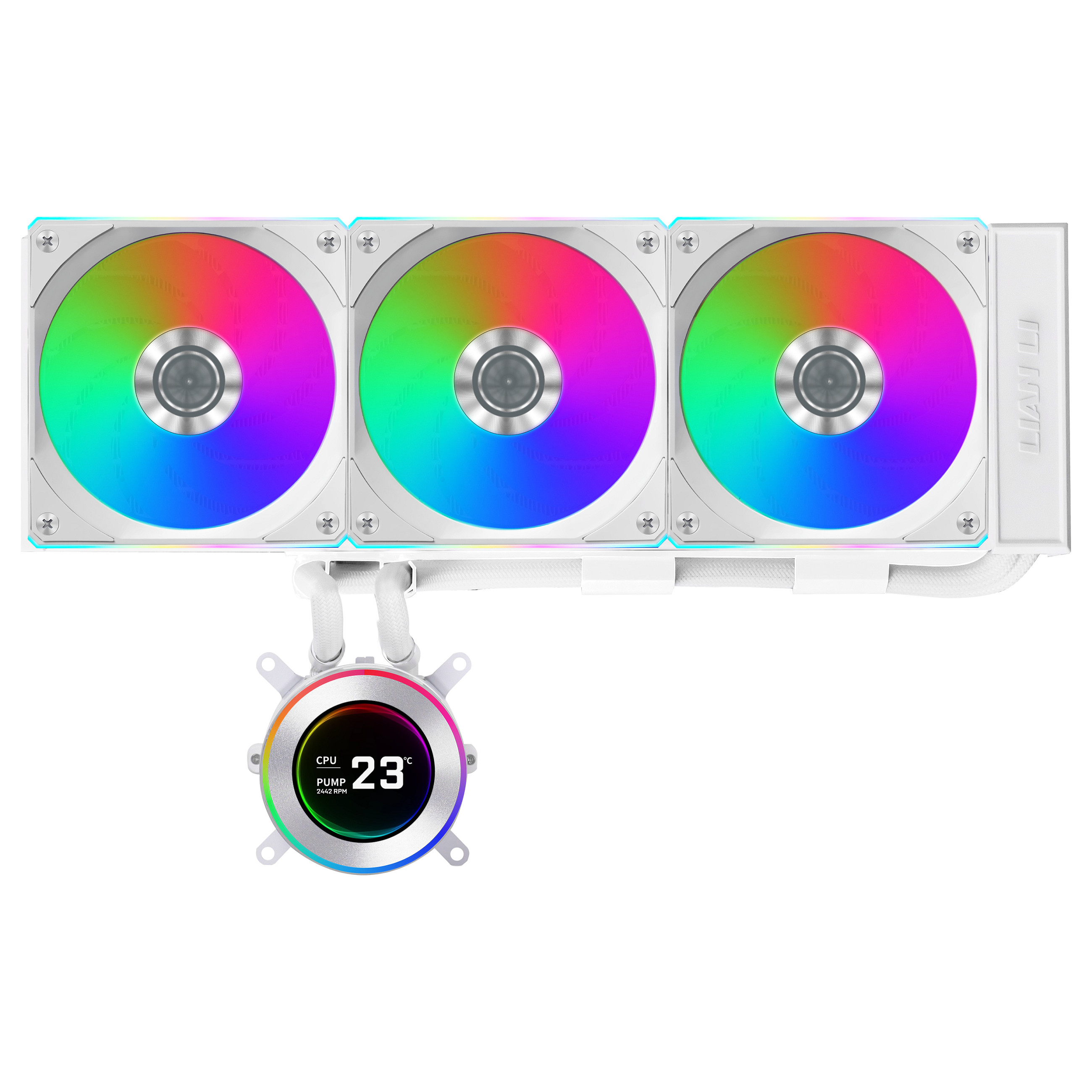 K Lian Li HYDROSHIFT II LCD-C 360CL white | AiO-Water Cooling