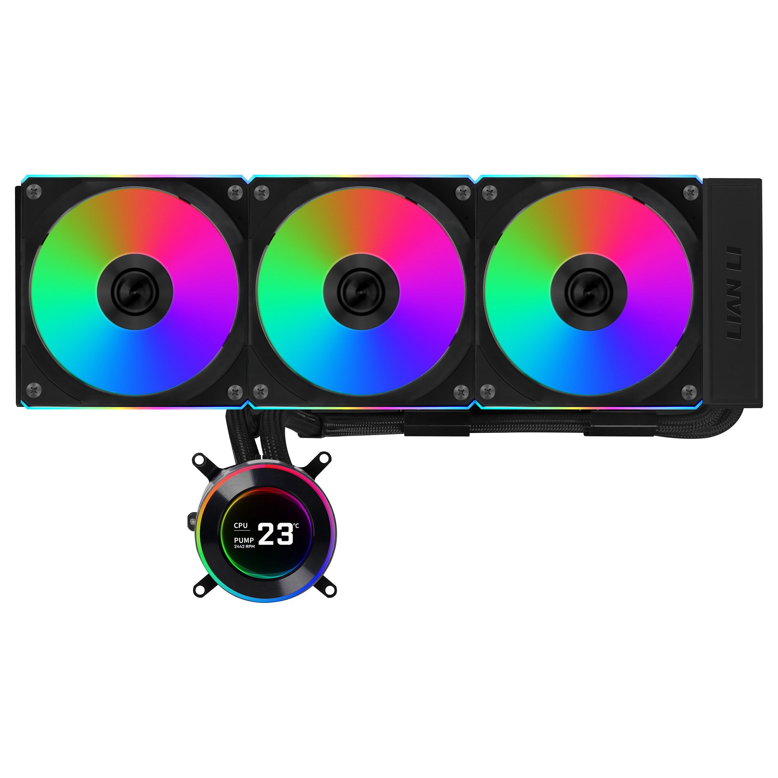 K Lian Li HYDROSHIFT II LCD-C 360CL | AiO-Water Cooling