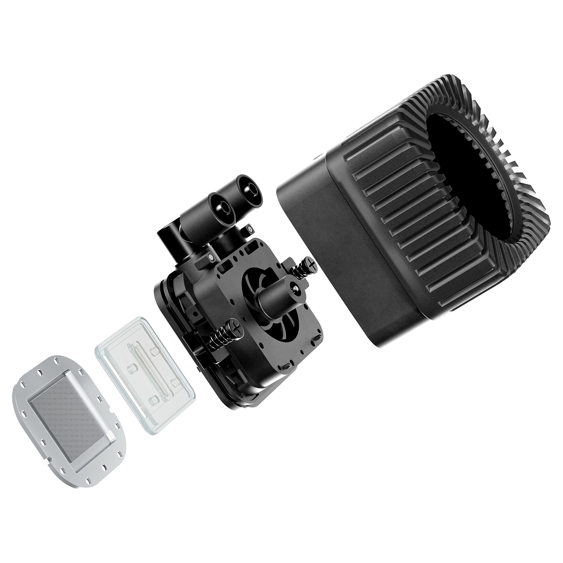 K be quiet! Light LOOP IO LCD 240 mm Water Cooling for Intel/AMD