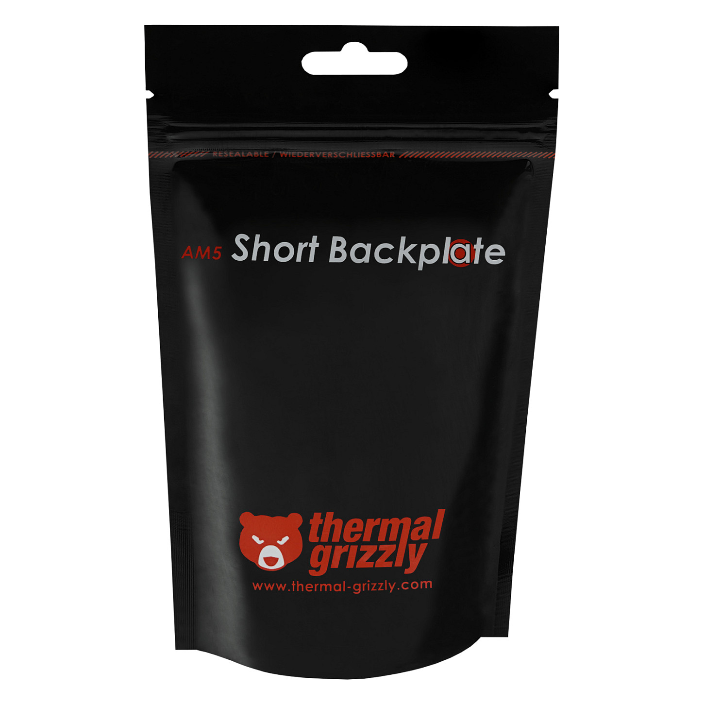 K Thermal Grizzly AM5 Short Backplate, Befestigung/Montage (black)
