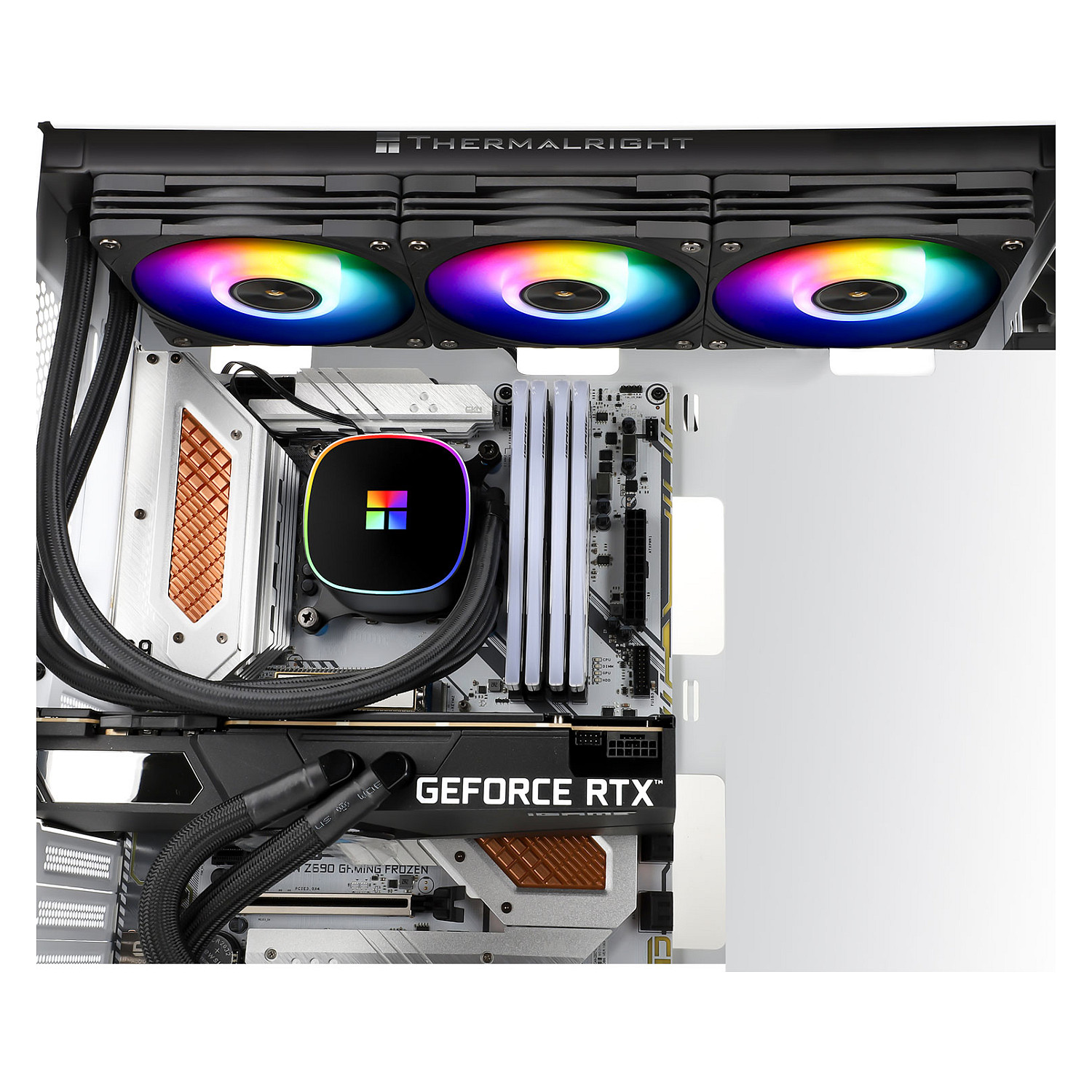 K Kit Watercooling AIO Thermalright Frozen Horizon V2 RGB - 360mm (Black)