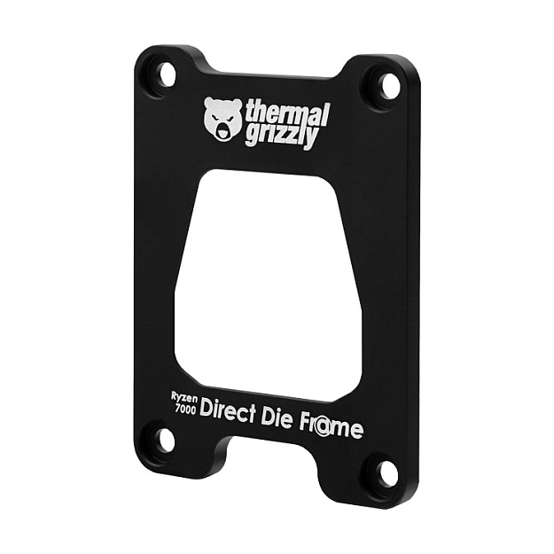 K Thermal Grizzly AMD Ryzen 7000 Direct Die Frame, Befestigung/Montage (black, fr AMD AM5)