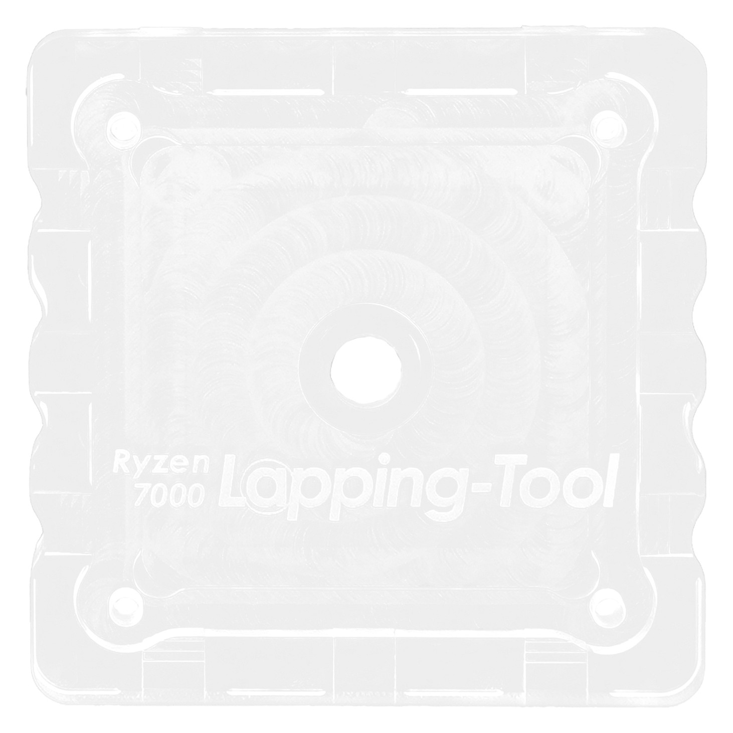 K Thermal Grizzly Ryzen 7000 Lapping Tool, Schleif- / Poliermittel (transparent)