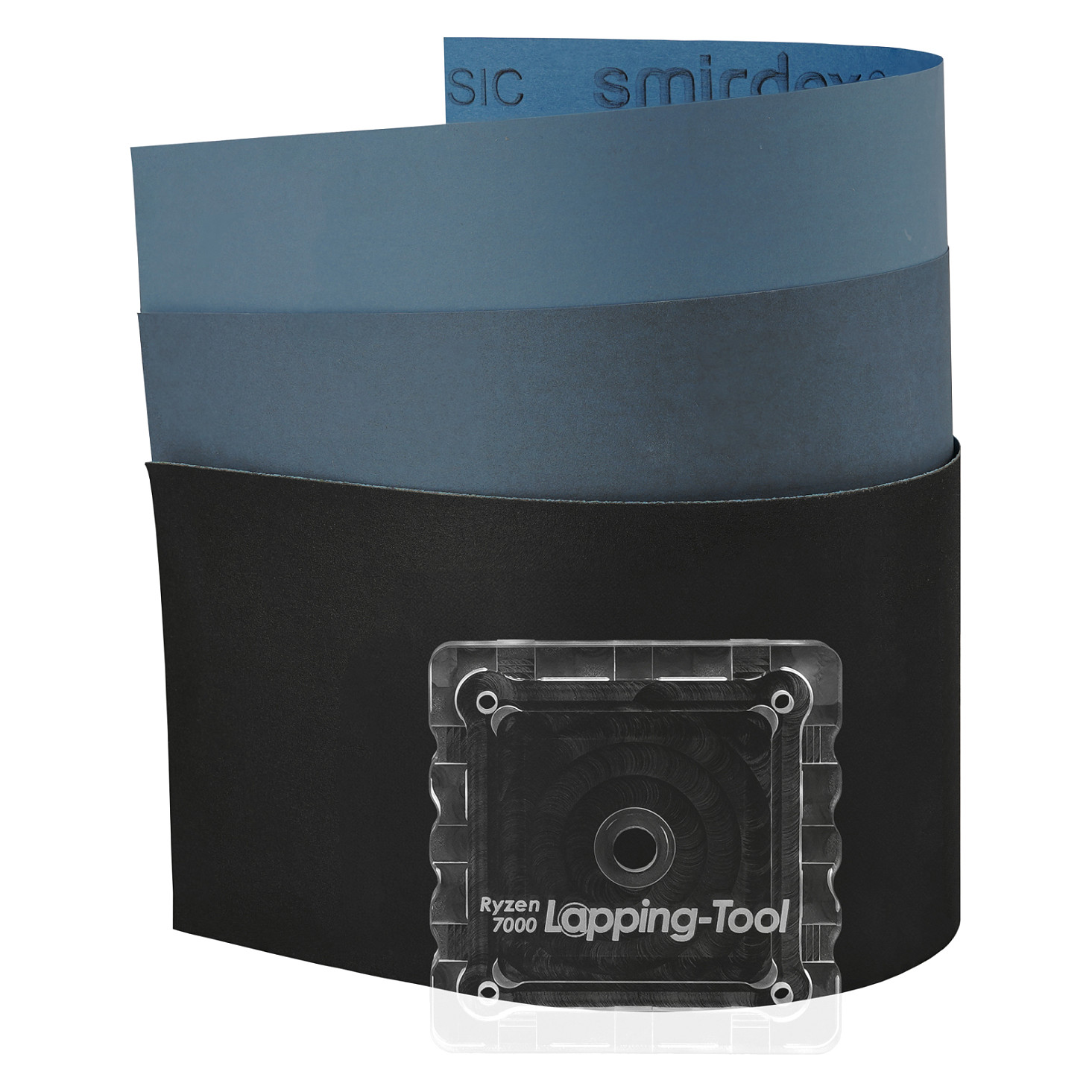 K Thermal Grizzly Ryzen 7000 Lapping Tool, Schleif- / Poliermittel (transparent)