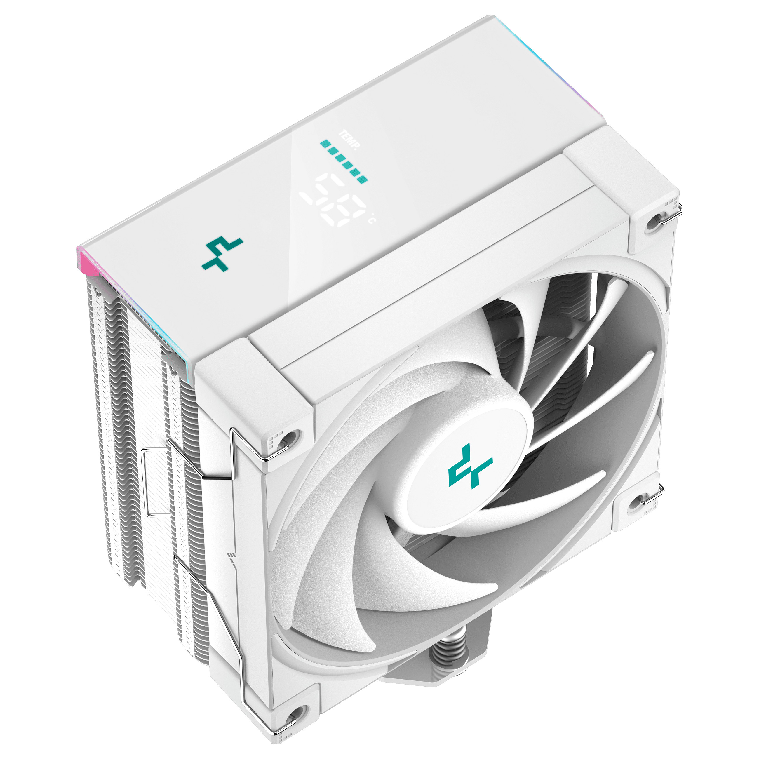 K DeepCool AK400 Digital WH White Air Cooling