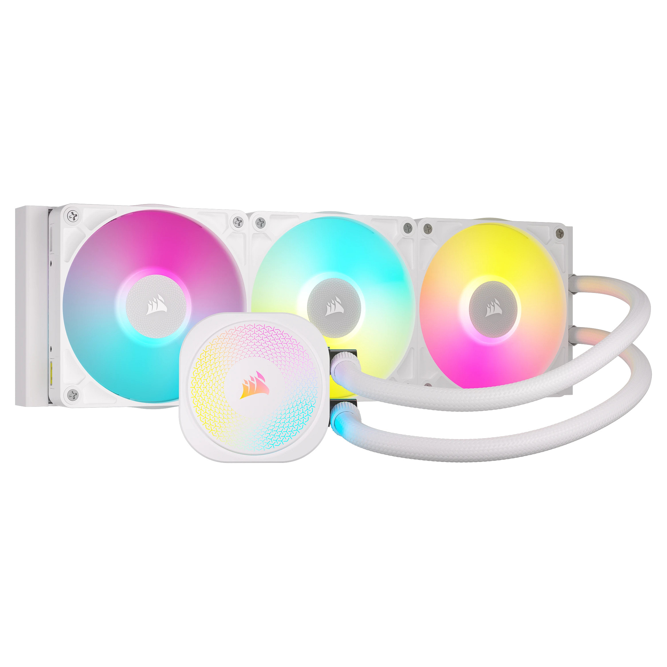 K CORSAIR iCUE LINK Titan 360 RX RGB white | AiO-Water Cooling