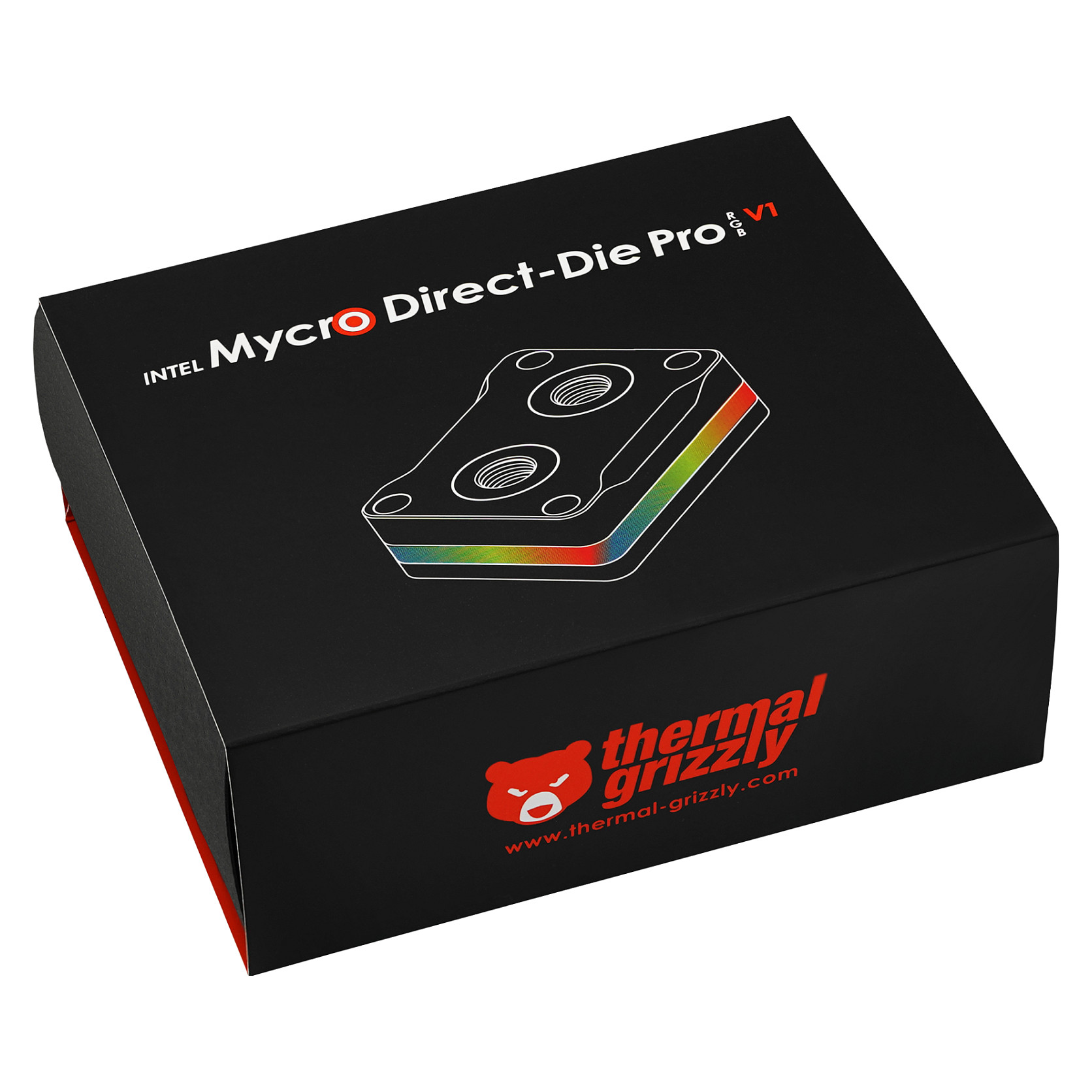 K Thermal Grizzly Intel Mycro Direct-Die Pro RGB (black/transparent)