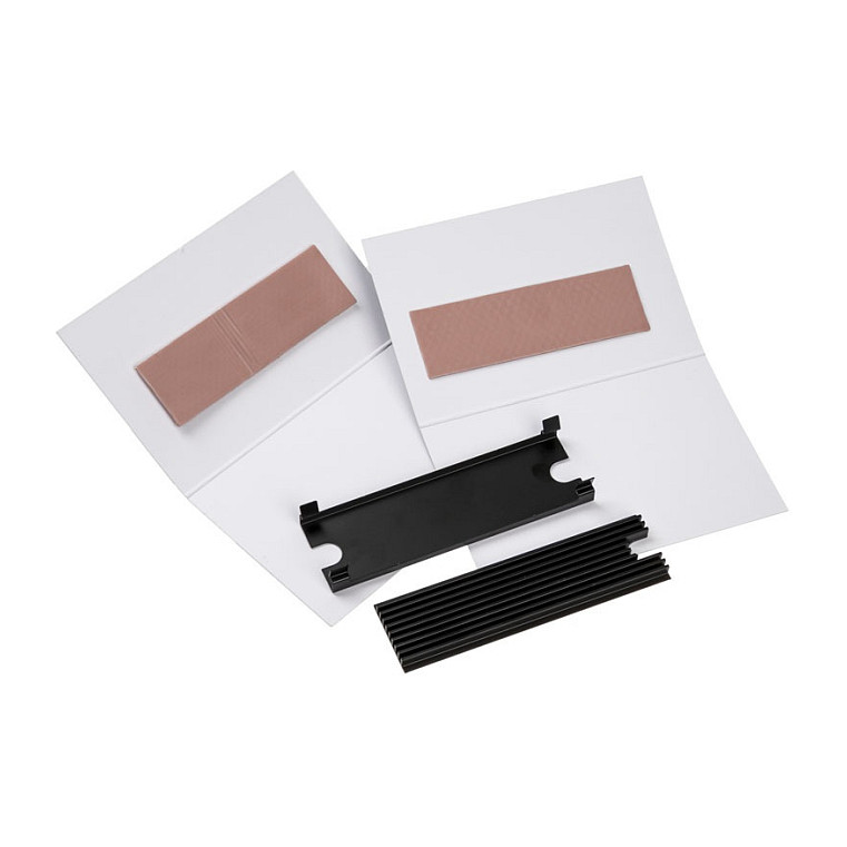 K Thermal Grizzly M2 SSD Cooler (black, untersttzt M.2 2280 SSD)