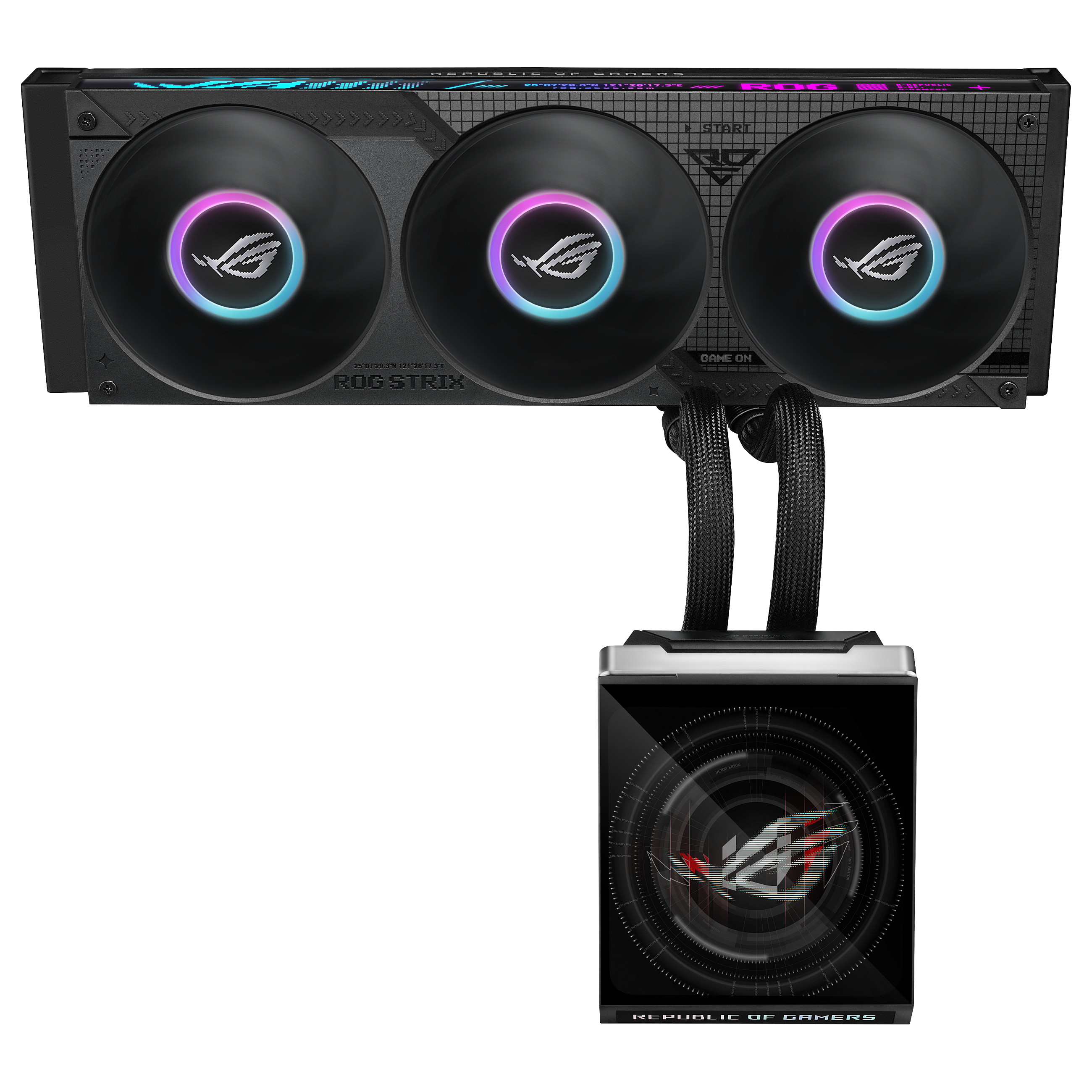 K ASUS ROG STRIX SLC IV 360 ARGB LCD BLACK
