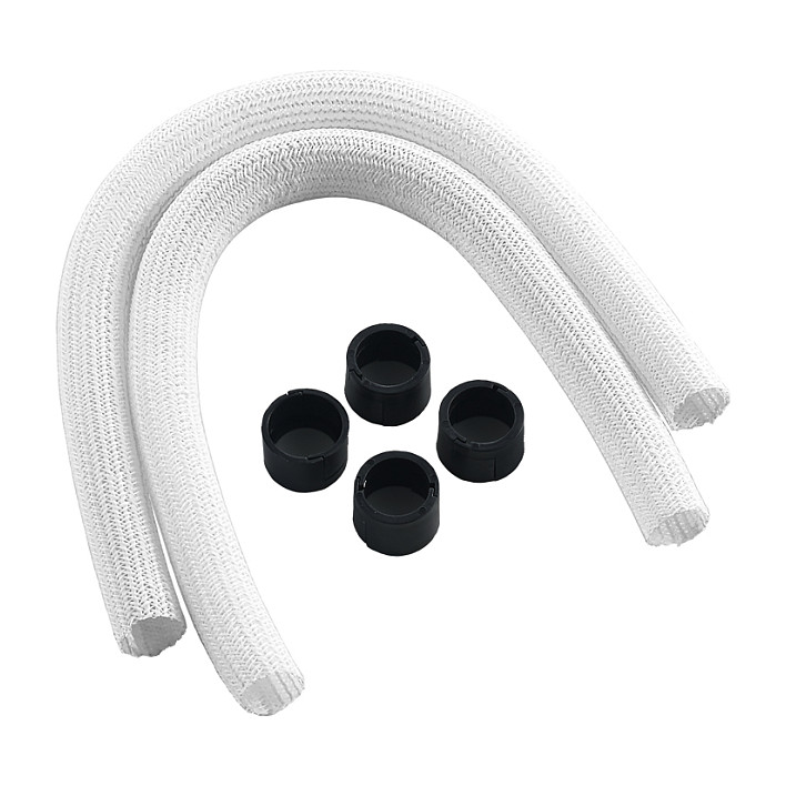 K CableMod AIO Sleeving Kit Series 1 for Corsair Hydro Gen 2 - white