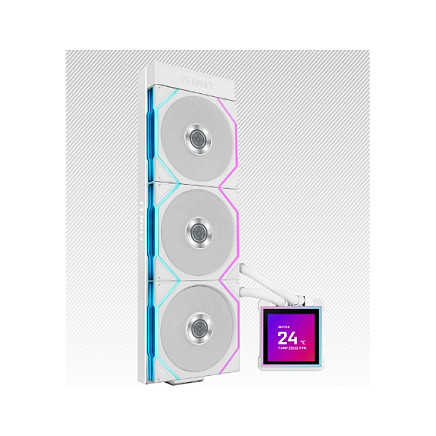 K Lian Li HydroShift II LCD-S 360TL white | AiO-Water Cooling