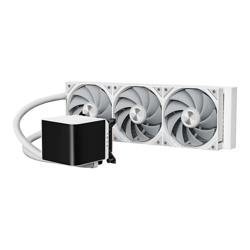 K TRYX PANORAMA 360 AiO Water Cooling, 3D-AMOLED-Display - 360mm, white