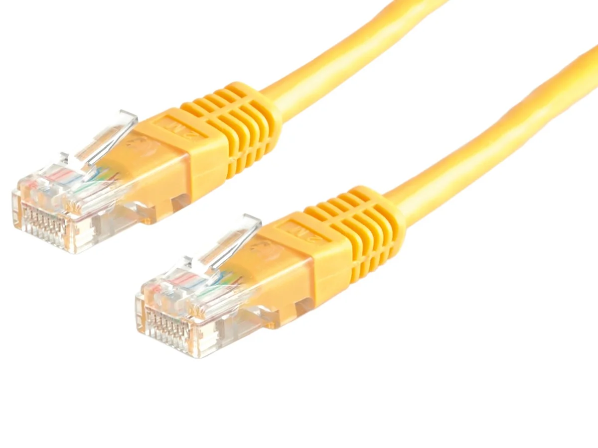 ROLINE UTP CABLE CAT6 15M LSOH YELLOW