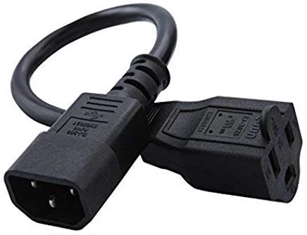 VALUE POWER EXTENSION CABLE IEC320 C14-C13 3M BLACK