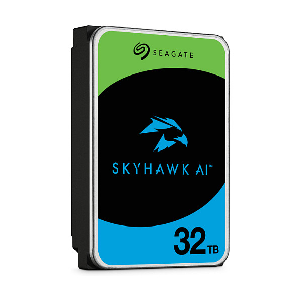 32TB SEAGATE Video Optimized Skyhawk AI 6Gb/s 512MB cache 8,9cm 3,5Zoll CMR Helium