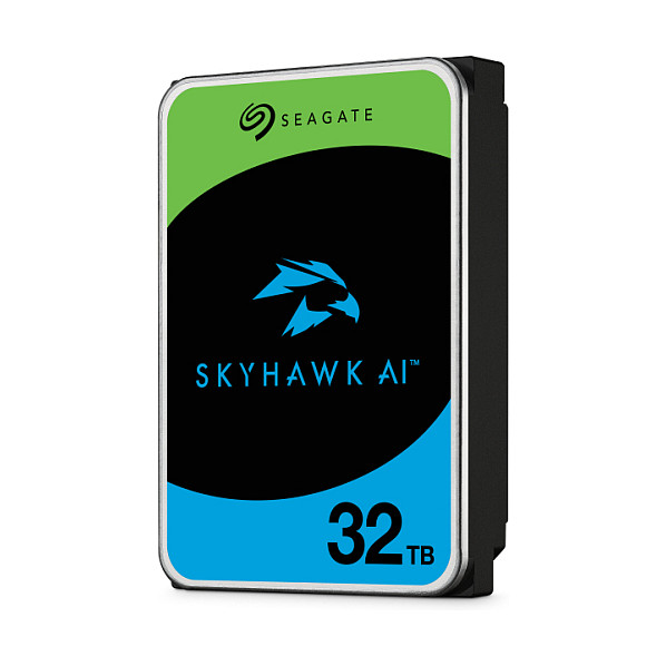 32TB SEAGATE Video Optimized Skyhawk AI 6Gb/s 512MB cache 8,9cm 3,5Zoll CMR Helium