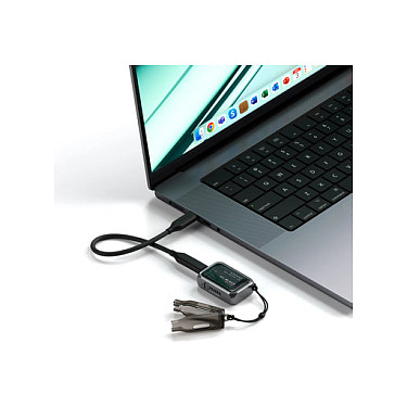 USB-C Mini NVMe SSD Enclosure Effizientes and kompaktes Aluminium-Case for 2230 mm NVMe SSD Laufwerke