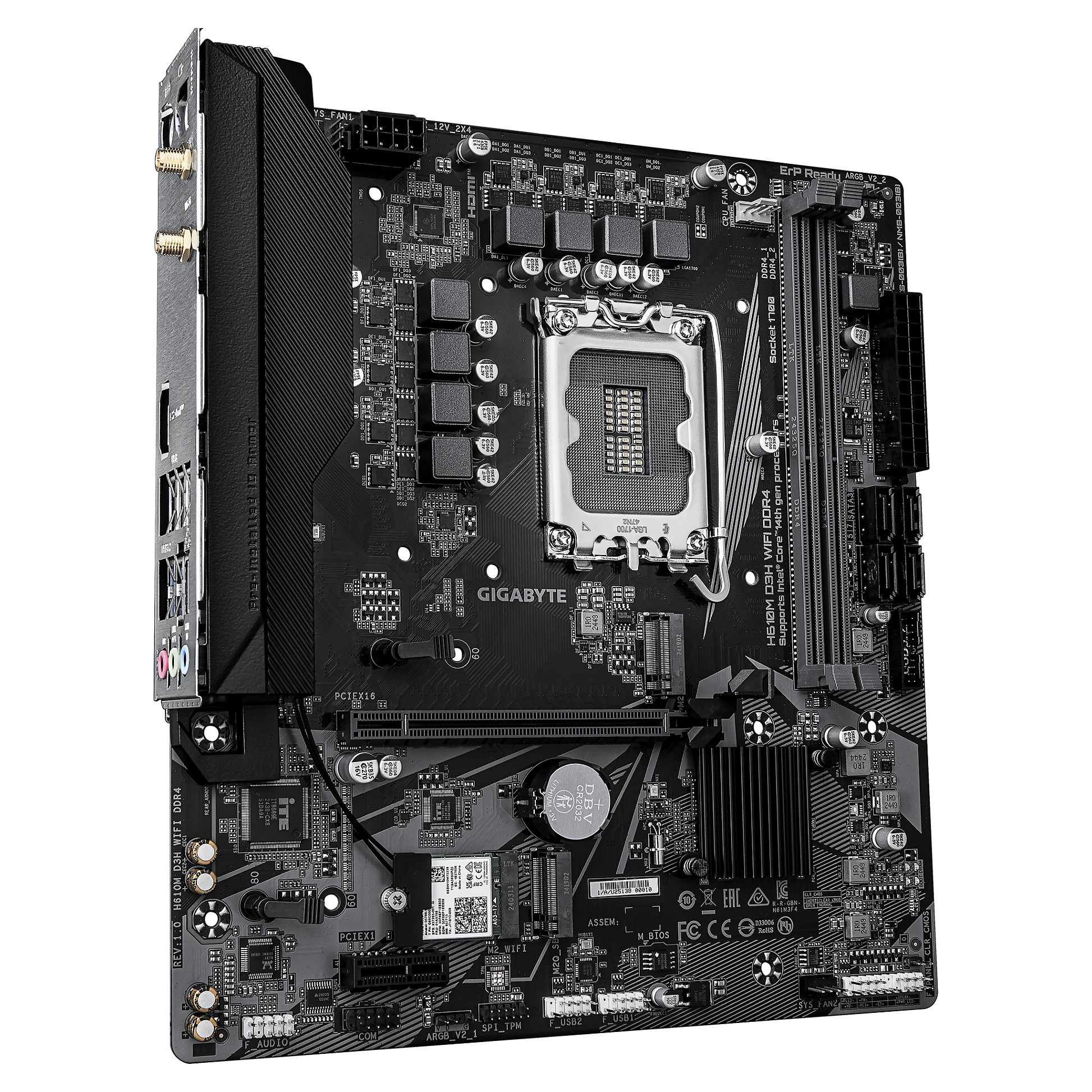 GIGABYTE H610M D3H WIFI DDR4