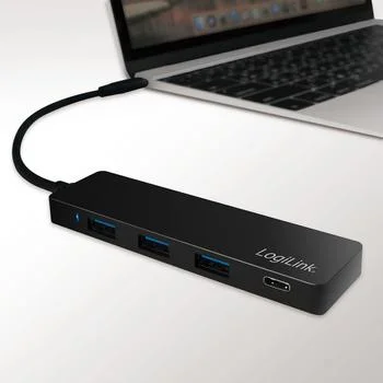 LOGILINK ULTRA-SLIM USB-C 3.1 HUB 4-PORTS UA0311