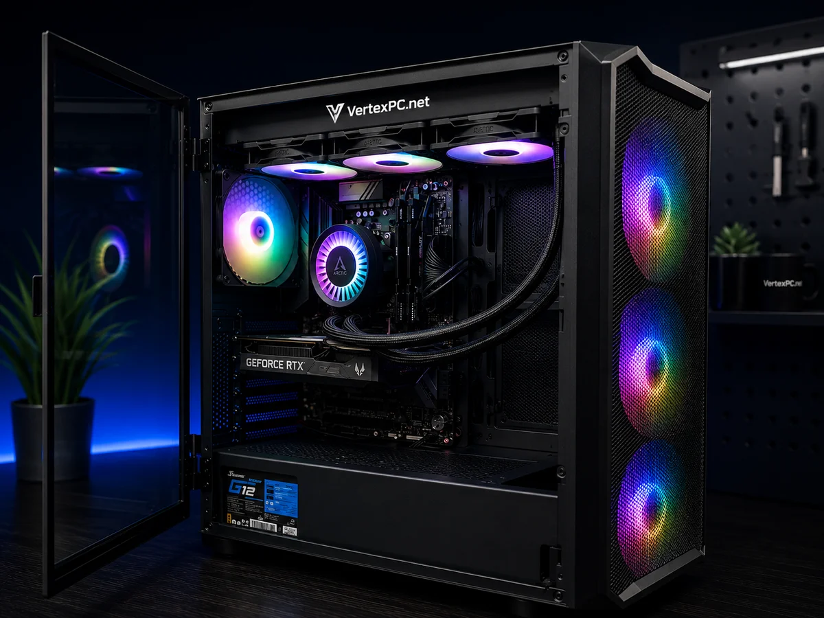 CUSTOM BUILD, RYZEN 7 7700 / RTX 5060 Ti 16GB