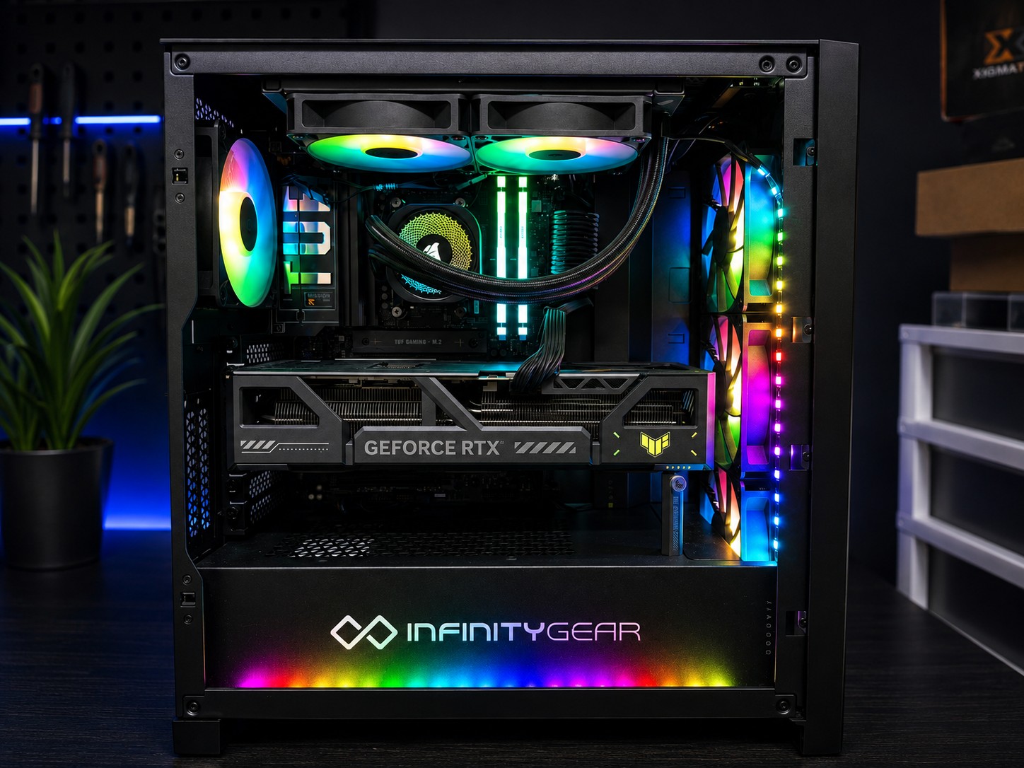 GAMING PC BUNDLE, RYZEN 7 9800X3D / RTX 5080 16GB + AOC 34" MONITOR