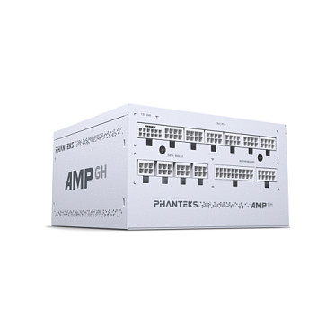 850W Phanteks AMP GH 850W ATX3.1 White (white, 1x 12-Pin High Power GPU, 3x PCIe, Cable Management, 850 Watt)