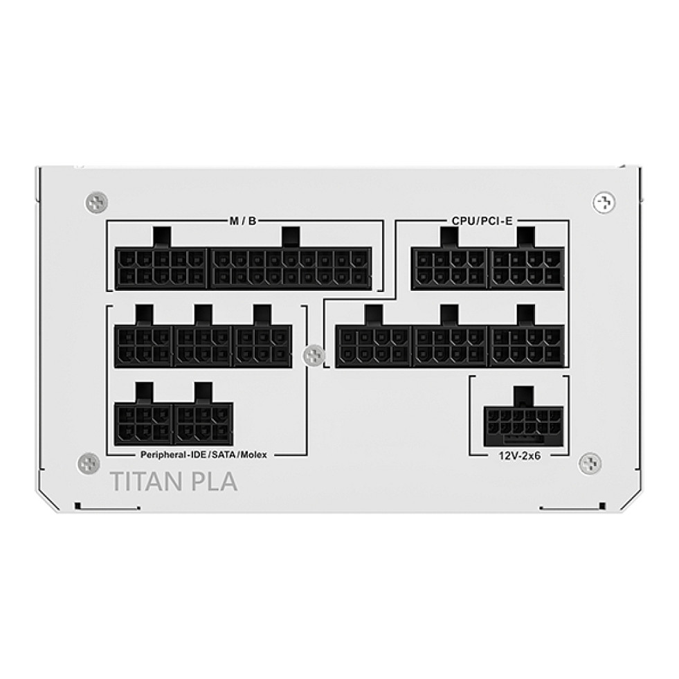 Titan PLA 1000W - 80 PLUS & Cybenetics Platinum modular PCIe 5.1 - 1000 (TITAN PLA 1000W)
