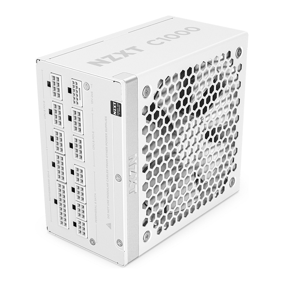 NZXT Power Supply 1000W 80+ Gold C White C1000 ATX3.1 PA-0G2BW-E