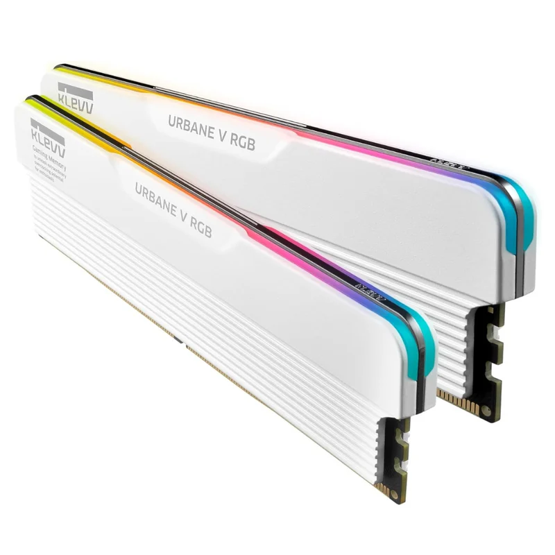32GB KLEVV (16Gbx2) Urban V RGB 6000 CL28 White