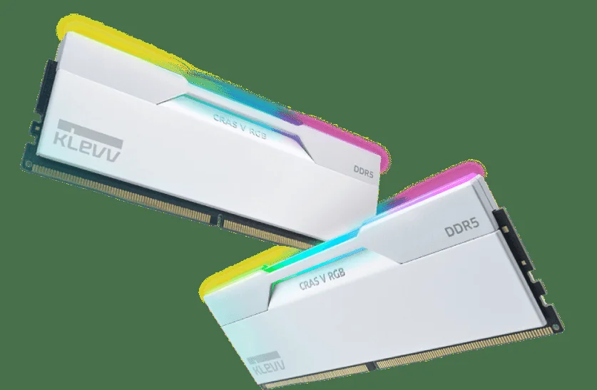 32GB KLEVV (16Gbx2) Urban V RGB 6000 CL28 White