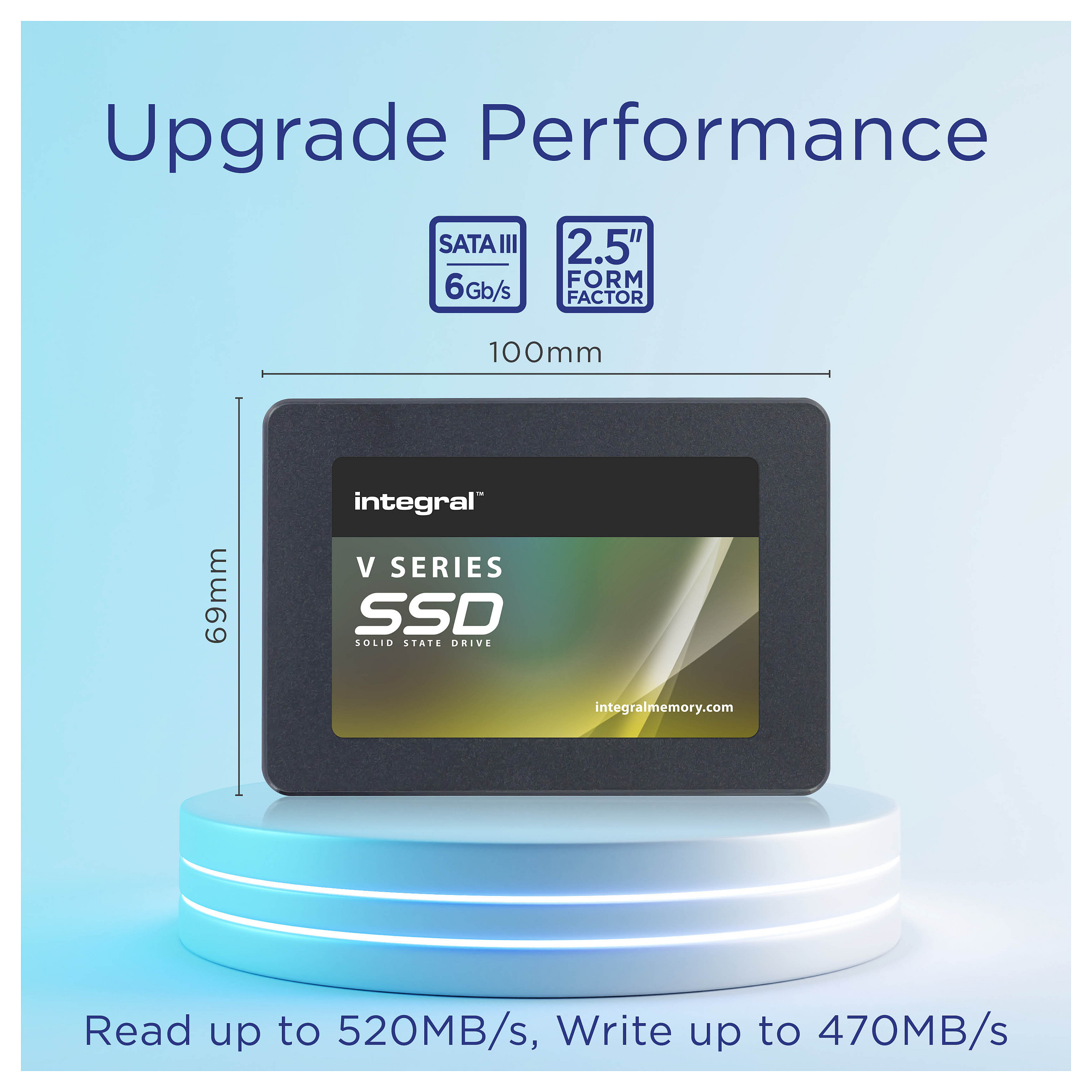 2,5" 1TB Integral INSSD1TS625V2X 520 MB/s - 6 Gbit/s