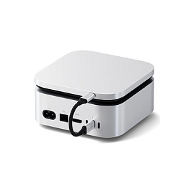 USB4 Slim NVMe SSD Enclosure Silber