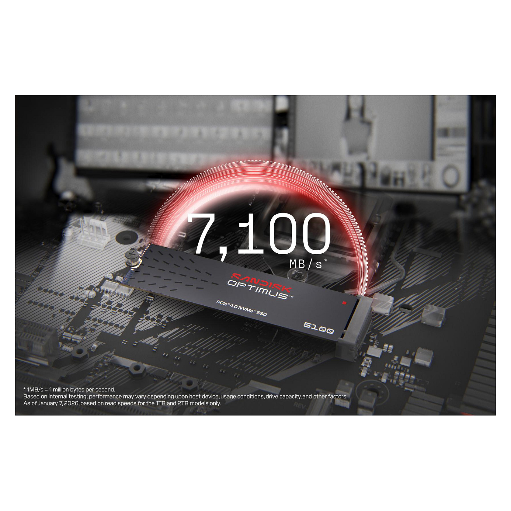 M.2 1TB Sandisk OPTIMUS 5100 NVMe