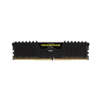 8GB Corsair DIMM 3200 (black, CMK8GX4M1E3200C16, Vengeance LPX, INTEL XMP) CL16